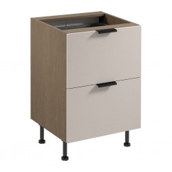 Virtuvės spintelė SRN2-BP D60S2+1 (Baltic Storm/Beige) V